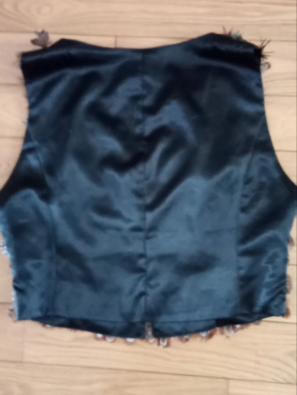 Bebe Feather Vest - Picture 4 of 4
